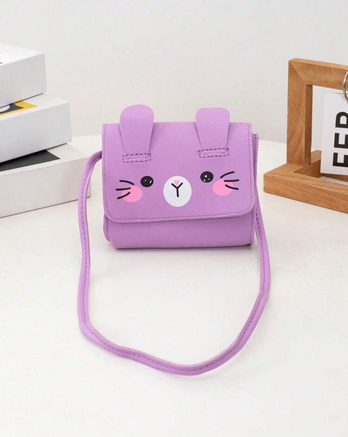 Crossbody Conejito Morado